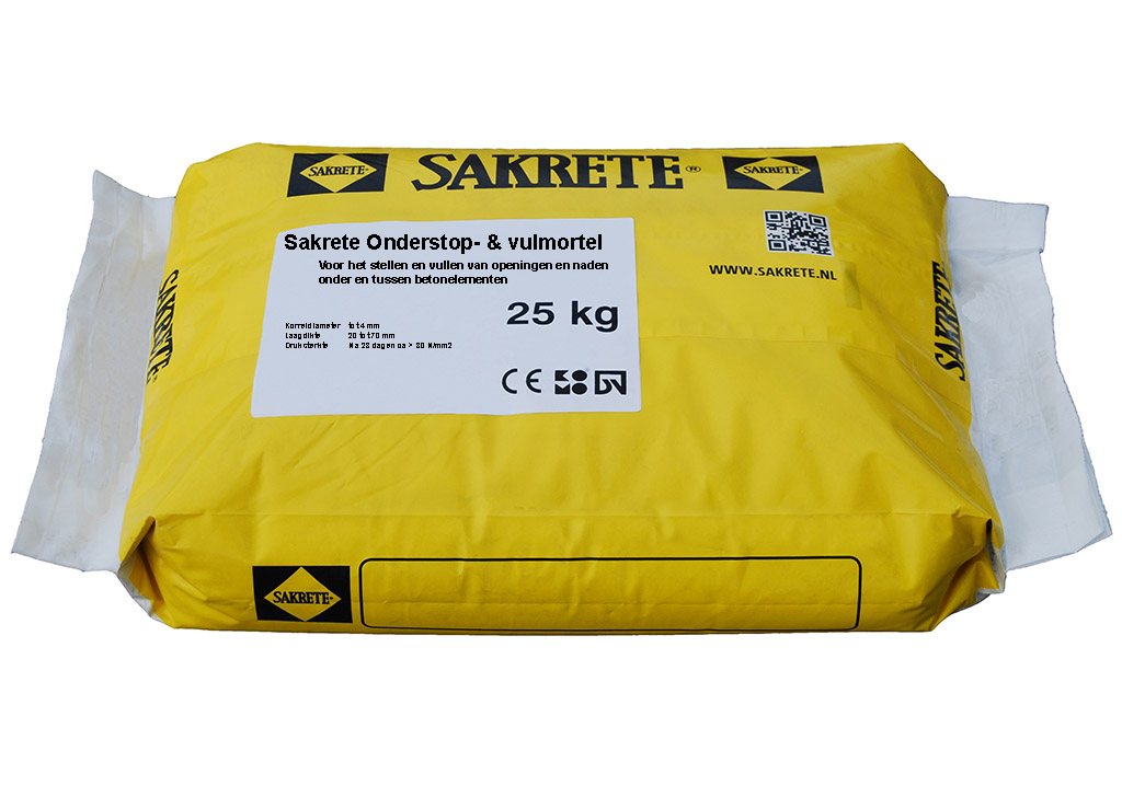 Sakrete Onderstop- & vulmortel (25 kg)